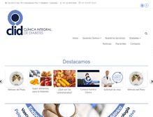 Tablet Screenshot of clidiabetes.com